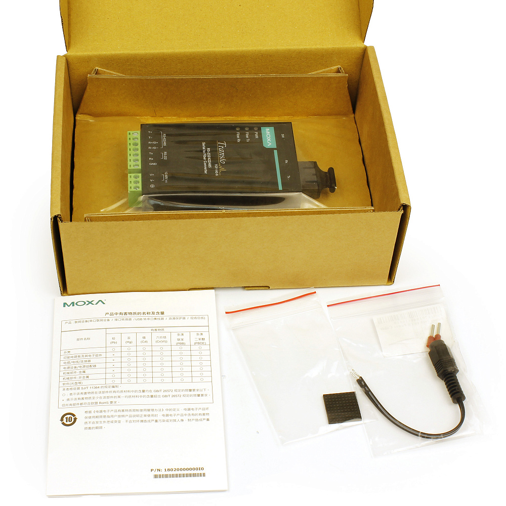 Фотообзор медиаконвертера MOXA TCF-142-S-SC от АВЕОН